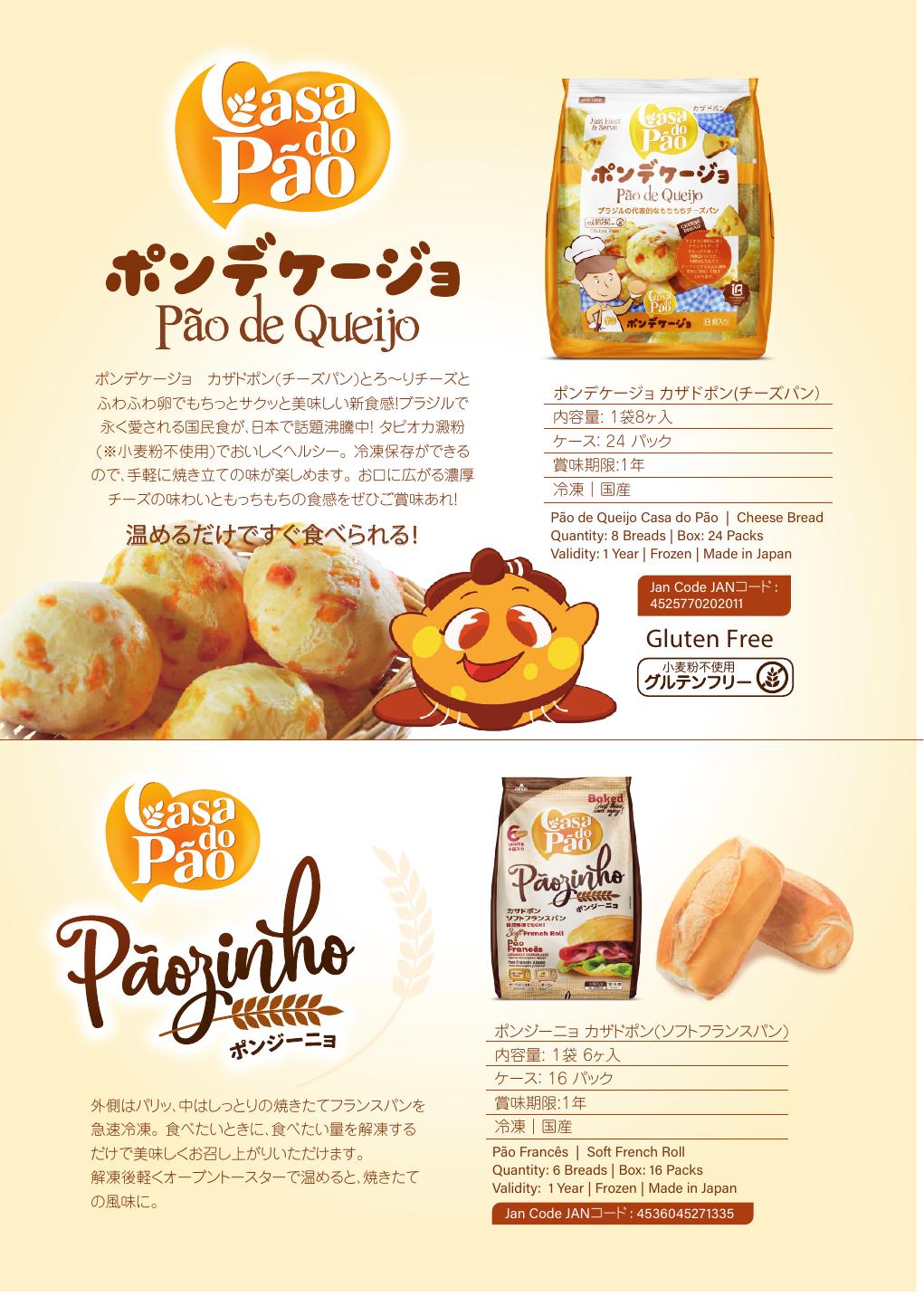Bakery catalog page